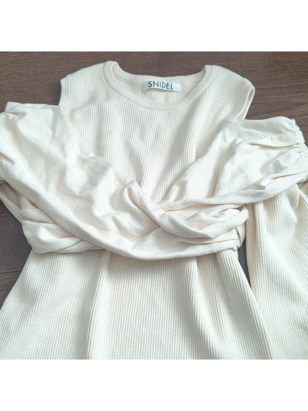 SNIDEL LS Ribbed Top - Picture 9 of 11